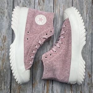 Converse Chuck Taylor All Star Lugged 2.0 Velour Hightop Sneaker Shoes Size 11.5